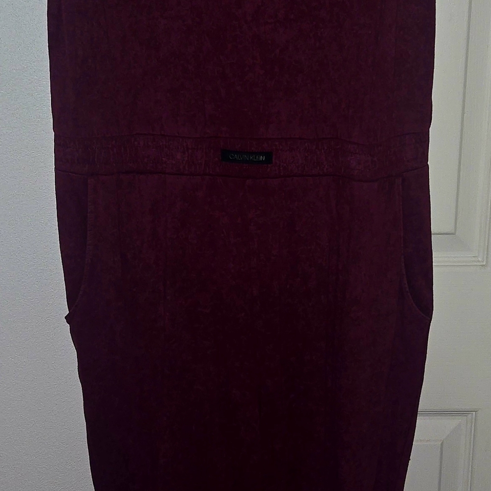 Calvin Klein Women's Deep Red Jumpsuit